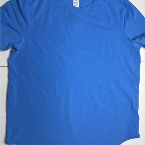 lululemon athletica Short Sleeve Crew Tee in Bright Blue